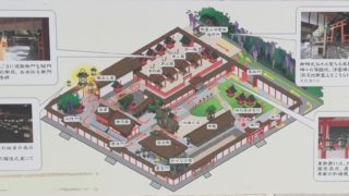 Special Admission to the inner Side of Omiya - Map